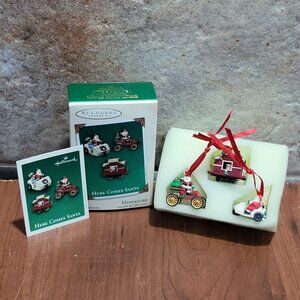 Hallmark Miniature Here Comes Santa Christmas Ornament 2003